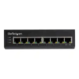 StarTech.com Switch Industriel PoE Gigabit 8 Ports - 30W - Repartiteur Power Over Ethernet - Switch PoE+... (IESC1G80UP)_2